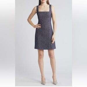 Destena Tweed Sheath Dress
